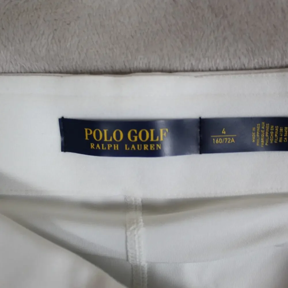 Polo Golf Ralph Lauren Golf Skirt Womens 4 White Performance Stretch Skort
